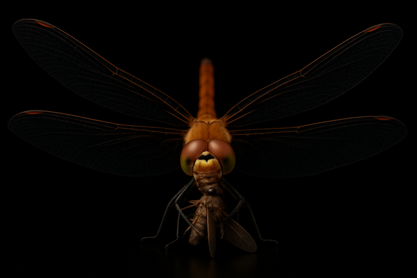 La libélula. El depredador definitivo.