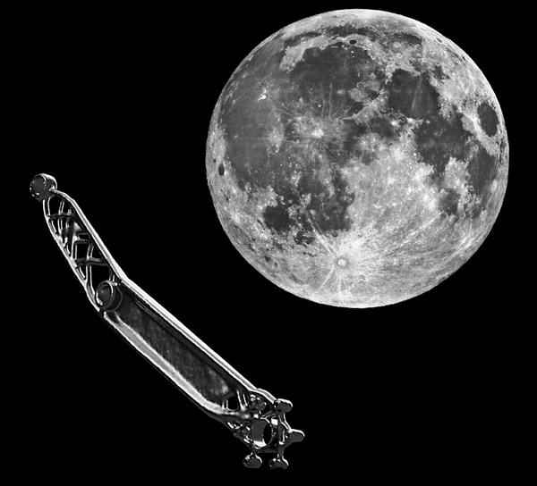 De la Tierra a la Luna… optimizando cada gramo. Optimización mecánica del brazo de suspensión de un rover lunar.