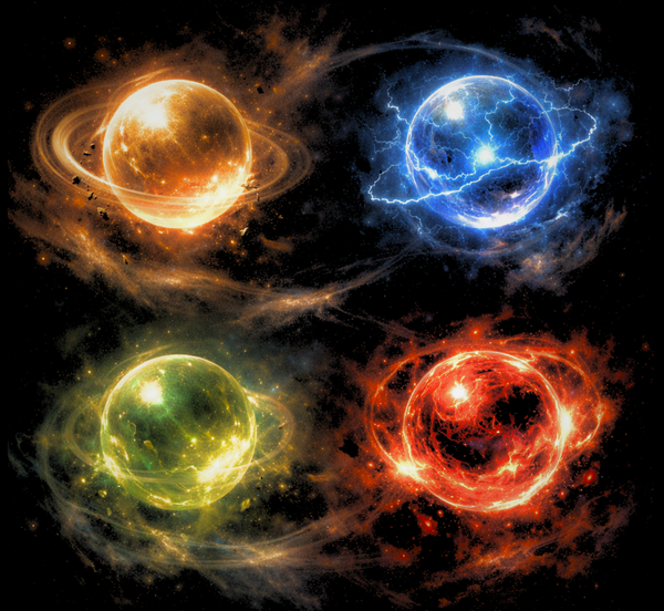 Las cuatro fuerzas universales que gobiernan el Universo